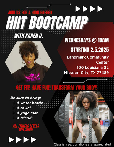 Boot Camp Wednesday morning