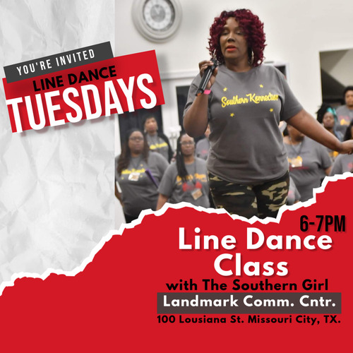 Lee: Line Dancing Tuesday evening
