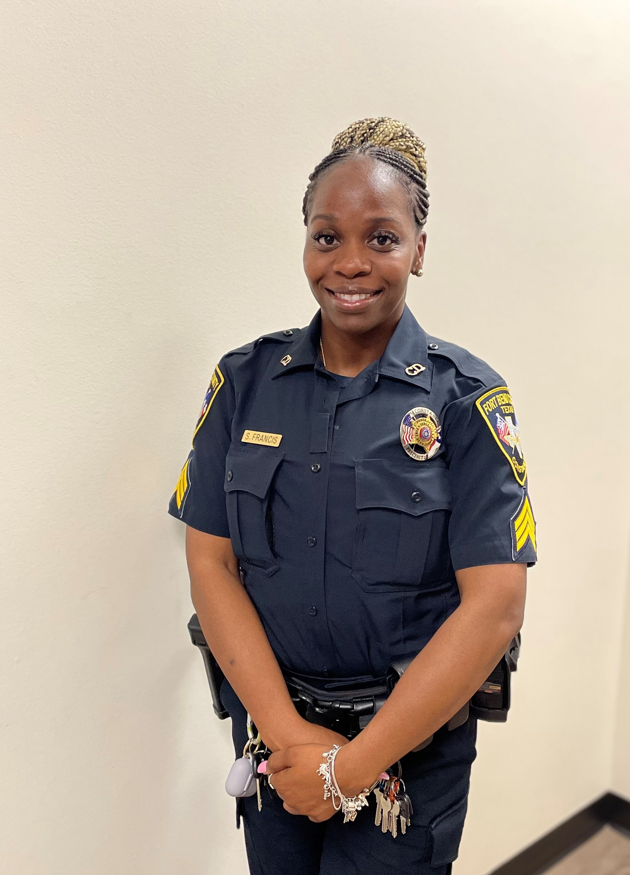 A picture of Sergeant Shanell Francis for Precinct 2 Constable