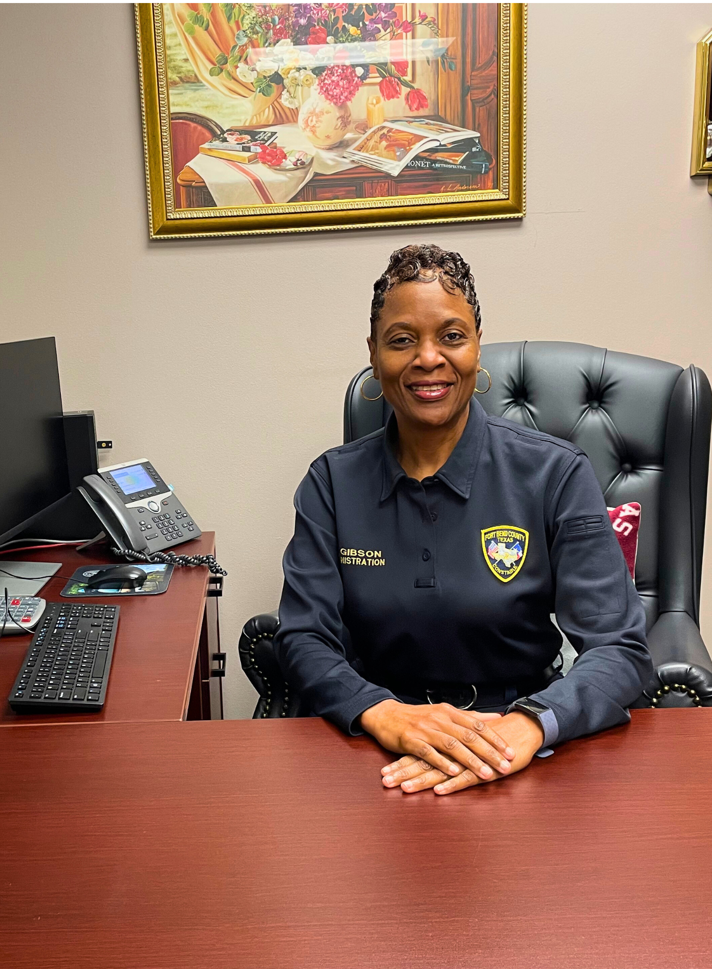 A picture of Chief Administrator Theresa Gibson for Precinct 2 Constable