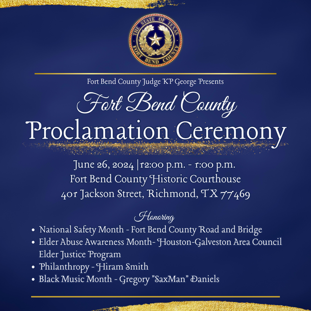 June Proclamation Ceremony