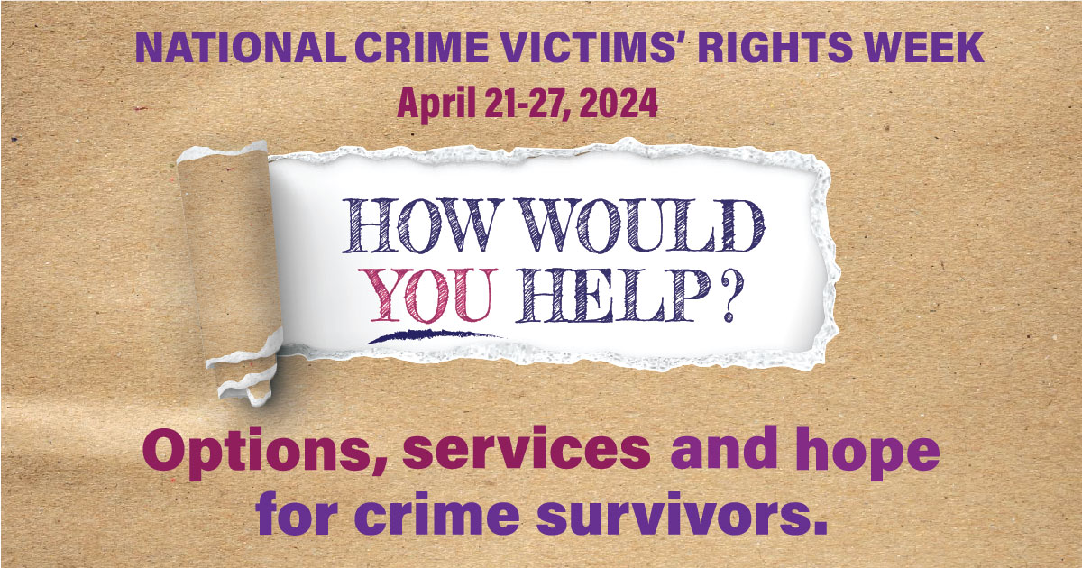 2024 Crime Vic Rights week