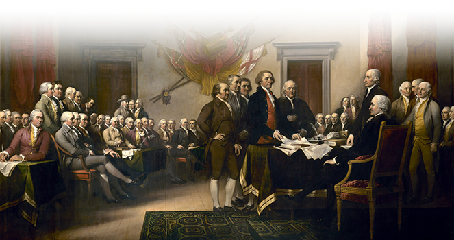 Signing of Declaration of Independence