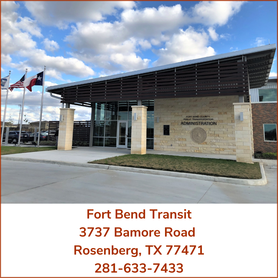 Fort Bend Transit with address