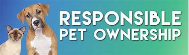 responsible pet ownership banner