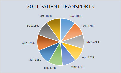 2021 Patient Transports