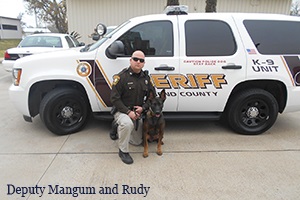 Deputy Mangum and Rudy