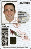 United States Military Identification Card