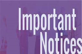Important Notices