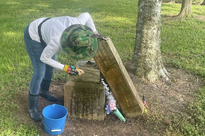 Fort Bend volunteers revitalize cemetery of formerly enslaved people in honor of Juneteenth