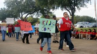 Kids &amp;amp; Cops parade