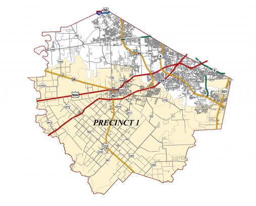 Precinct 1 Map