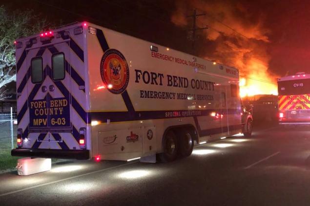 MPV On Scene of Tank Fire 2019 MPV on scene of Deer Park Tank Fire