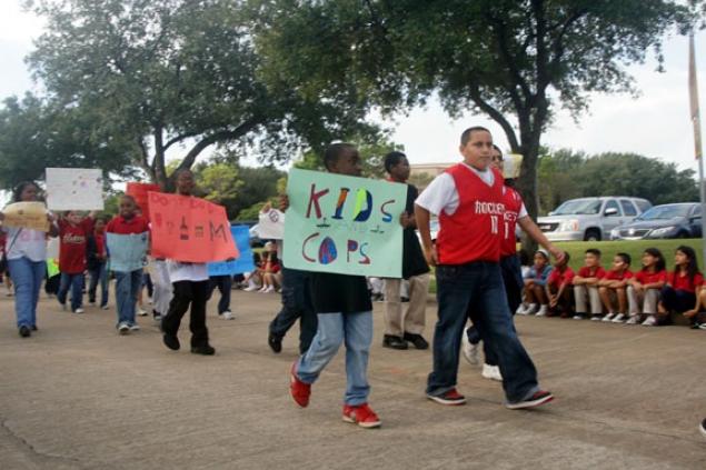 Kids & Cops parade