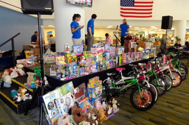 Our thanks go to the Fluor employees, whose generous gift will bring joy to many children across Fort Bend County this Christmas.