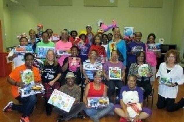 Line Dance Toy Drive Group Photo