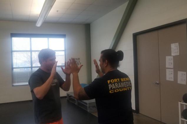 Self-defense photo 5 Employees training in self-defense