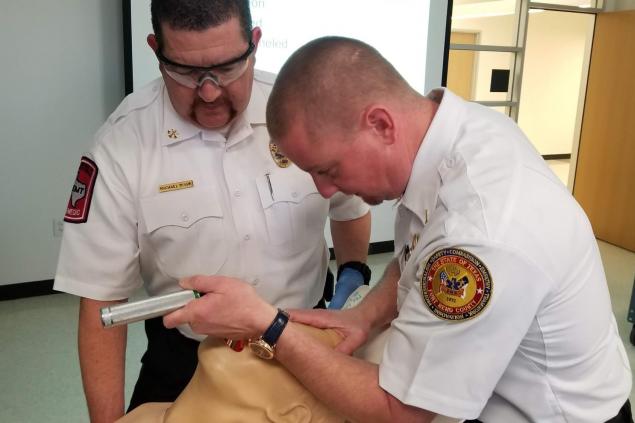 Surgical Airway Training Photo 4 Employees training in self-defense