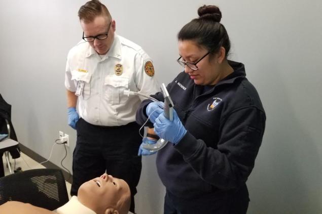 Surgical Airway Training Photo 5 Employees training in self-defense
