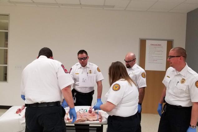 Surgical Airway Training Photo 11 Employees training in self-defense